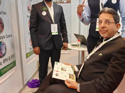 2nd International AYUSH Conference and Exhibition (Dubai) - Award to Ayurvedic Kansa Kansya Massager Manufacturer - kansamassage.com - (2)