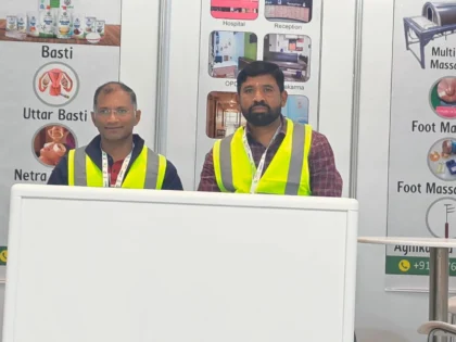 2nd International AYUSH Conference and Exhibition (Dubai) - Award to Ayurvedic Kansa Kansya Massager Manufacturer - kansamassage.com