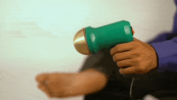 Step 2 - How to use Ayurvedic Kansa (Kansya) Massager - Foot Massager Vatki (Wati)